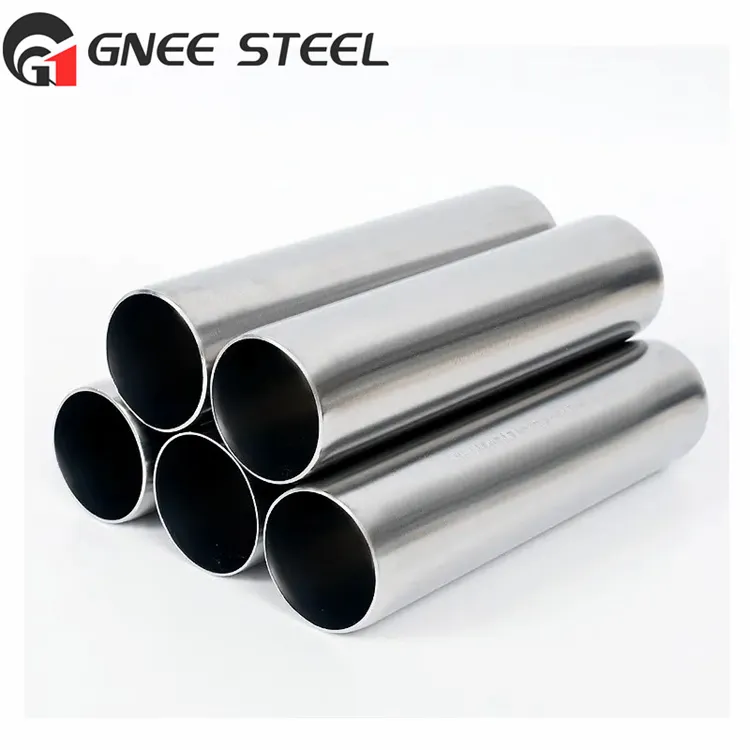 Stainless hlau Duplex Round Pipes