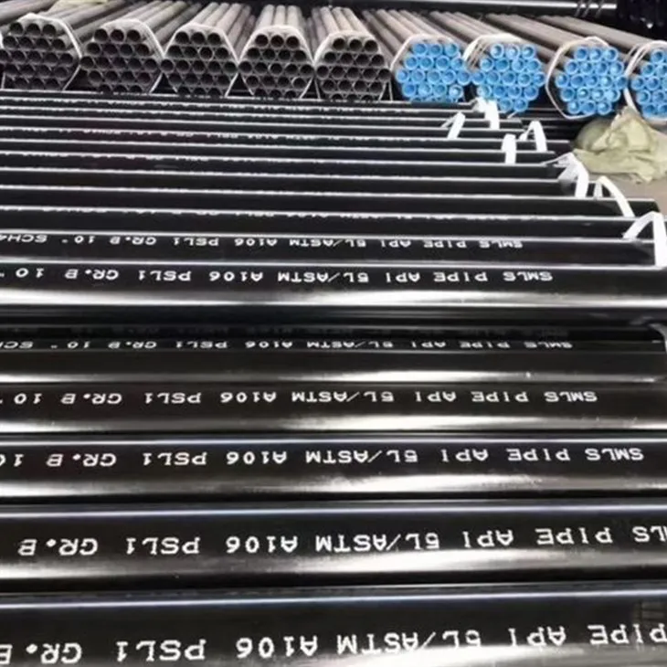 ASTM A106 Kub Tiav Seamless Steel Yeeb Nkab