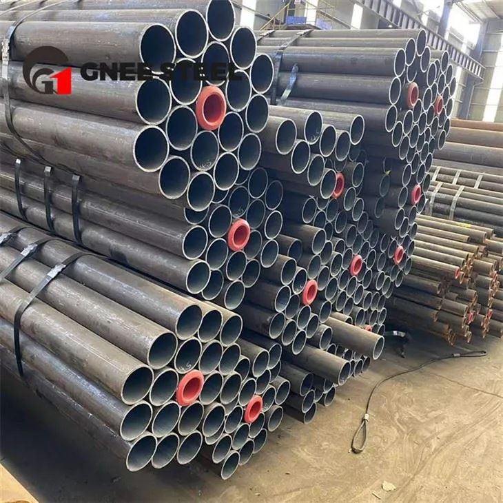 ASTM A53 Teem caij 40 Seamless Steel Yeeb Nkab