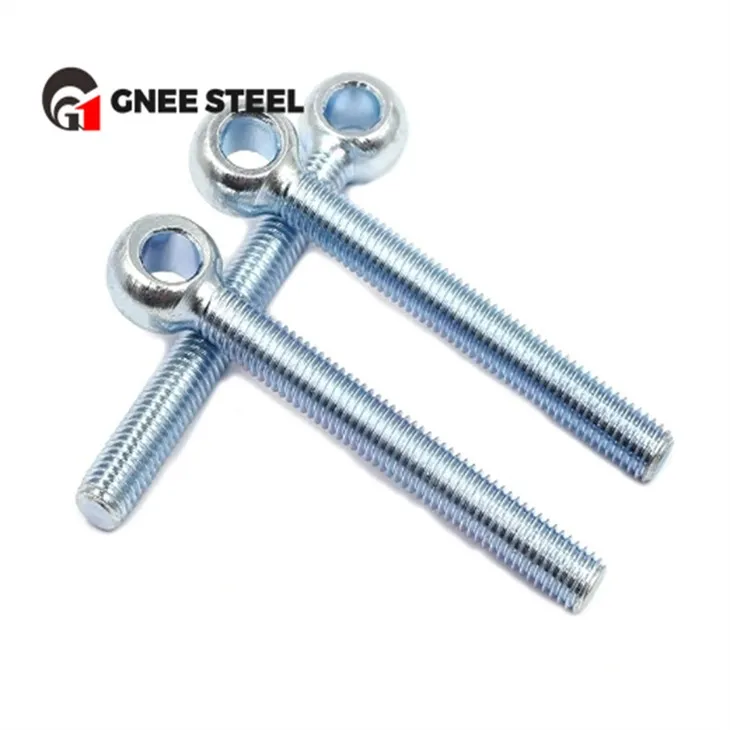 DIN444 Steel Zinc Plated Qhov Muag Bolts