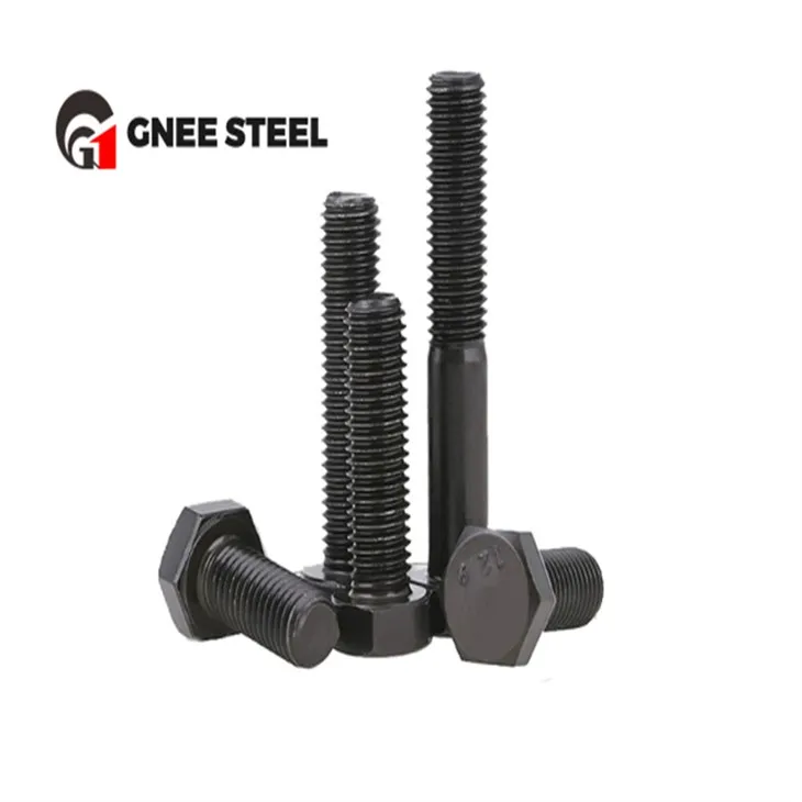 DIN931 DIN933 Dub Oxide Hex Bolts