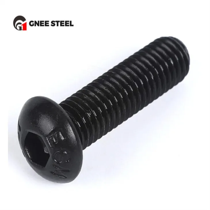 ISO7380 Khawm Lub Taub Hau Hex Socket Bolts