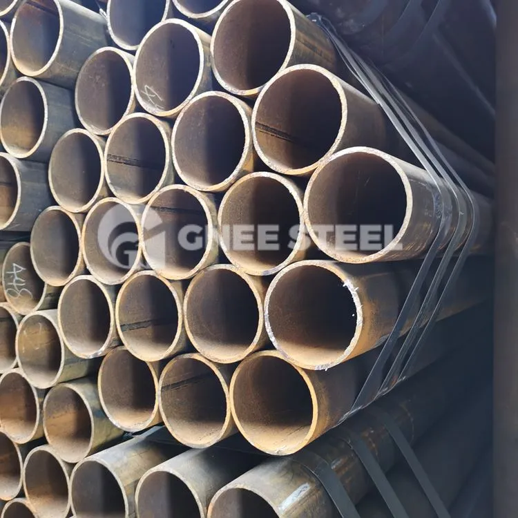 P235TR1 Welded Round Steel Tube Rau Lub Hom Phiaj Siab