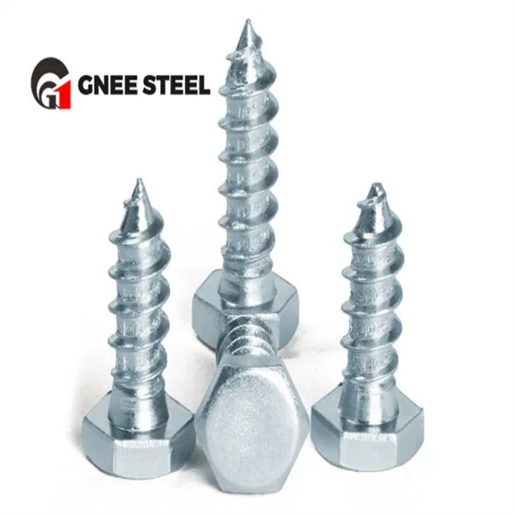 SS316 Hexagon Lub Taub Hau Hex Ntoo Screws