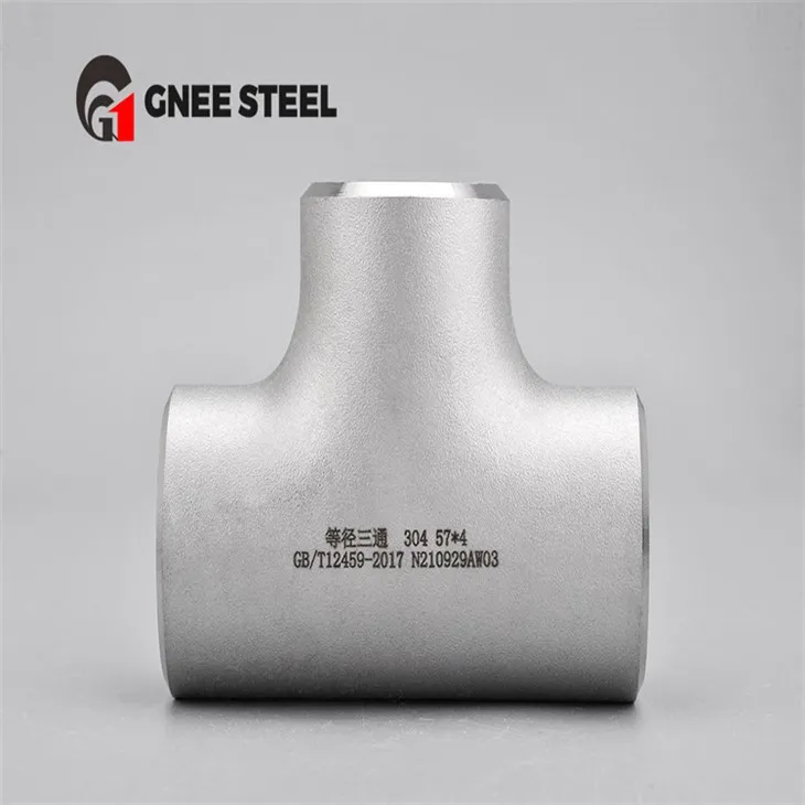 Stainless hlau 316 304 Sib npaug Tee