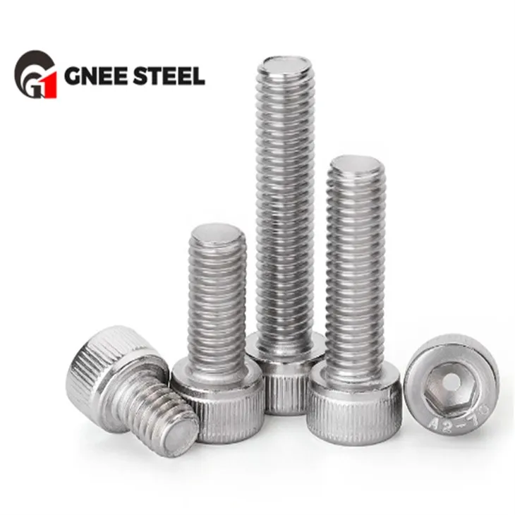Stainless hlau A2-70 A4-80 Allen Bolts
